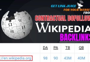 458Improve Your SEO Game With Wikipedia Permanent Contractual Backlinks