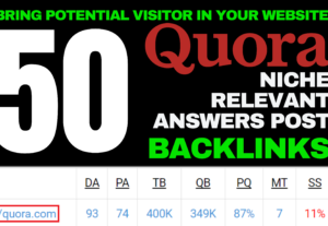 407Get Quora Backlinks To Promote Your Business In Quora With SEO Expert